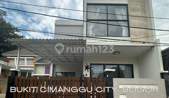 Rumah Modern Semi-Furnished di Bukit Cimanggu City, Bogor - SHM Rumah Modern Semi-Furnished di Bukit Cimanggu City, Bogor - SHM
