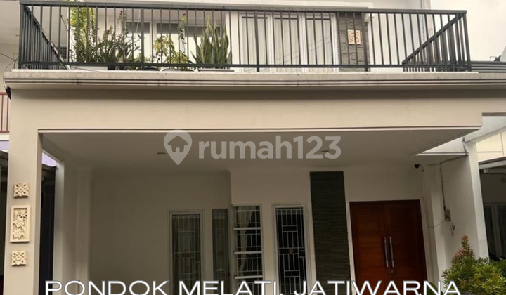 Rumah Modern 2 Lantai Siap Huni di Jatiwarna Pondok Melati - SHM
