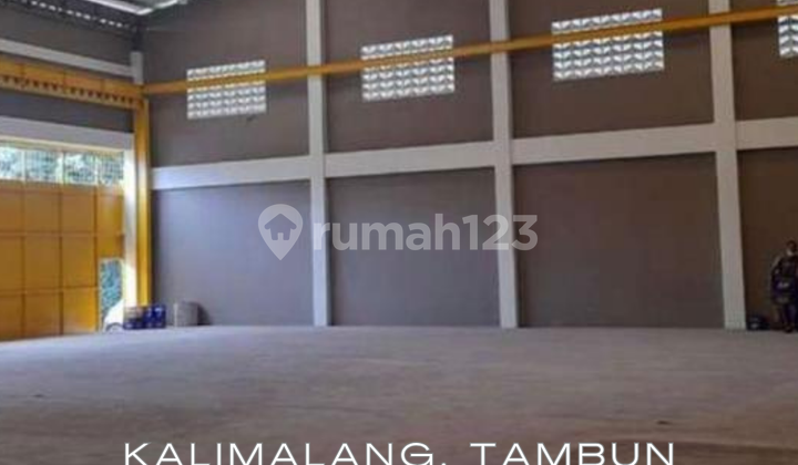 Gudang Strategis Dekat Kawasan Industri Kalimalang Tambun - SHM Gudang Strategis Dekat Kawasan Industri Kalimalang Tambun - SHM