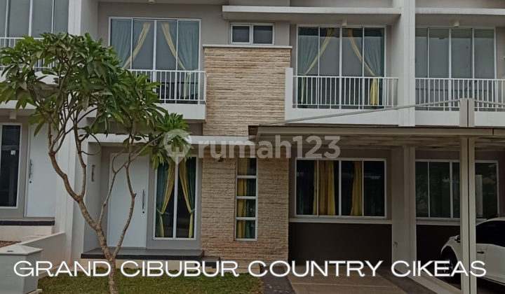 Rumah Minimalis Asri Siap Huni Grand Cibubur Country, Cikeas- SHM 1