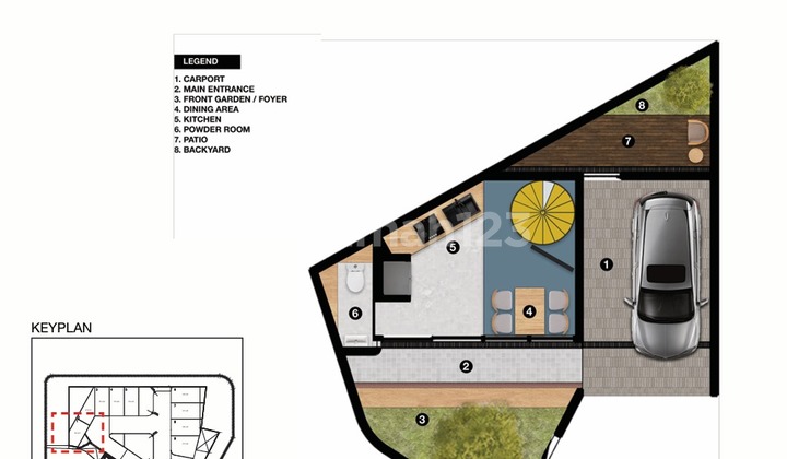 Dijul Rumah Di Greenville