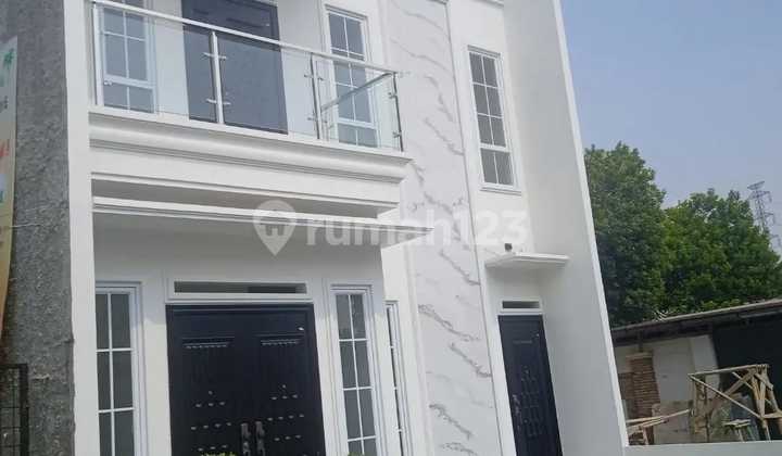 Rumah 2 Lantai Siap Huni, Dekat Akses Tol di Leuwinanggung, Tapos Depok - Cibubur 1