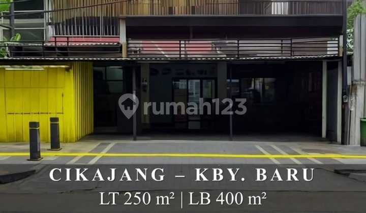 Ruko Komersial Cikajang Petogogan Kebayoran Baru Jakarta Selatan 