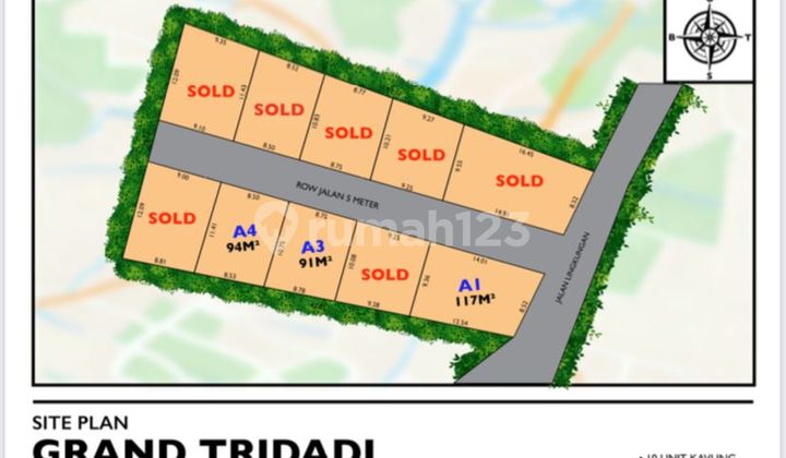 Tanah Murah Jogja, 5 Menit RSUD Sleman