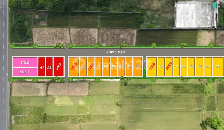 Cheap Yogyakarta Land in North Sleman Area, 400 Meters from PT SGI Cheap Yogyakarta Land in North Sleman Area, 400 Meters from PT SGI