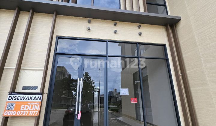 For Rent: Ruko Facing Road at BSD Navapark 1