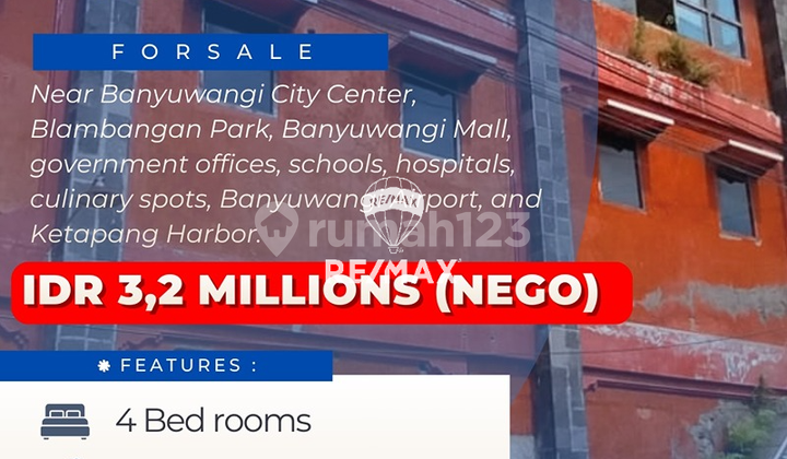 For Quick Sale, Ex. Neo Cafe, Banyuwangi