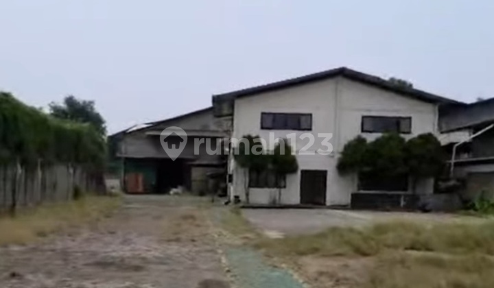 Dijual Gudang Setu Bekasi Cibitung Pinggir Jalan