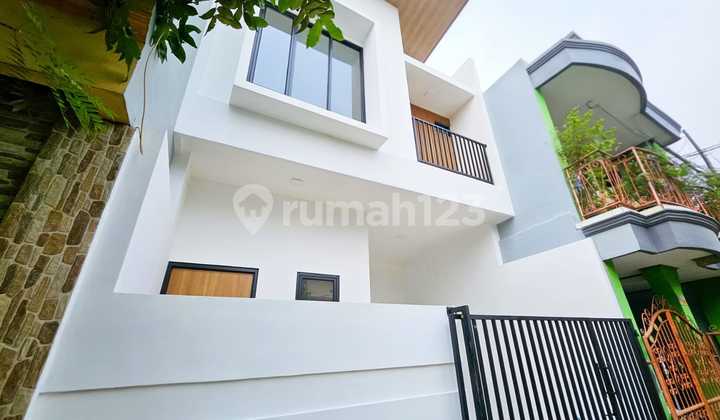 Jual Rumah Modern Minimalis Pondok Ungu Permai Sektor 5 Bekasi Jawa Barat 2