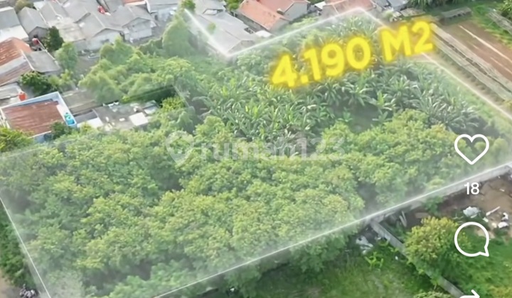 Di Jual Tanah Irigasi Sipon , Cipondoh Tanggerang Banten