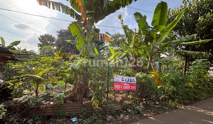Dijual Tanah di Pamulang Posisi Hoek