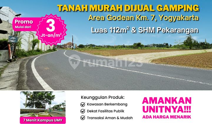 Land for Sale in Sleman Land for Sale in Sleman