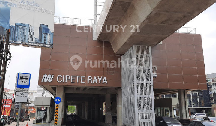 RARE COMMERCIAL LAND IN FRONT OF MRT CIPETE RAYA