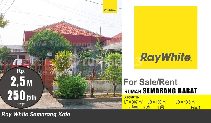 Rumah Cocok untuk Tempat Usaha di Semarang Barat (A4059) 1