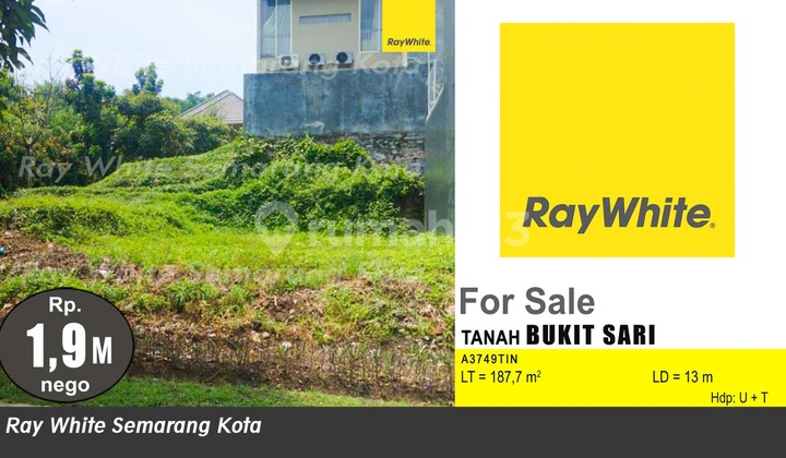 Tanah Siap Bangun dalam Perumahan di Banyumanik (A3749) 1