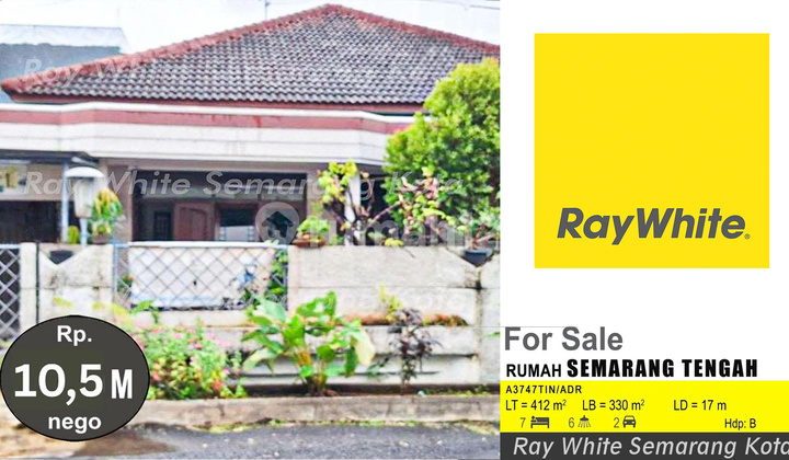 Rumah dengan Minim Renovasi dijual di Semarang Tengah (A3747) 1