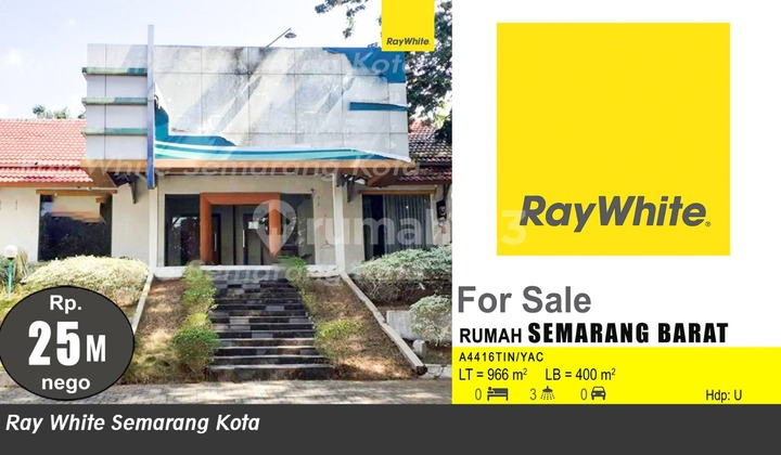 Rumah Untuk Tempat Usaha di Semarang Barat (A4416) 1