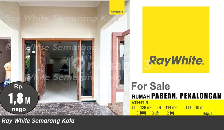 Rumah Minim Renovasi dalam Perumahan di Pekalongan Utara (A3344)