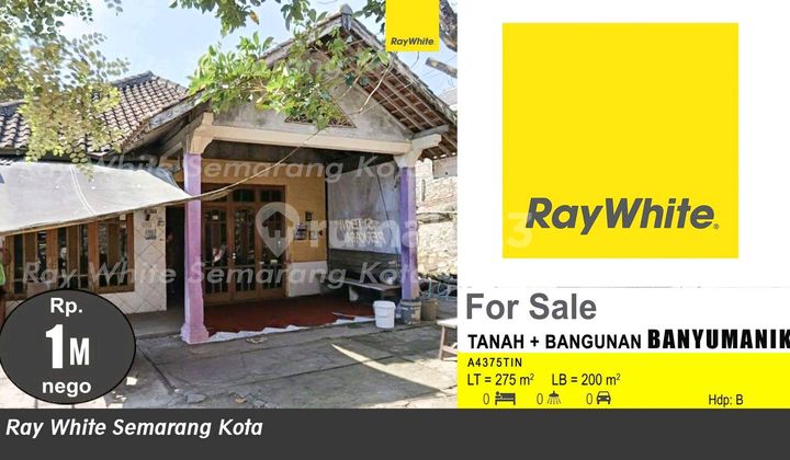 Tanah Siap Bangun dekat Terminal di Banyumanik (A4375) 1