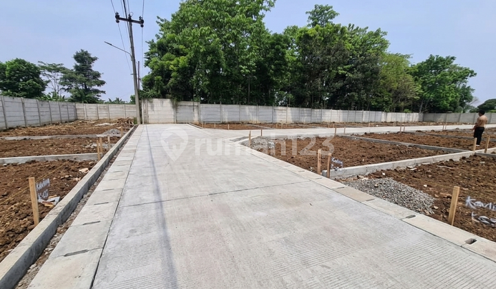 Cisauk Tangerang Plot, Access for 2 Cars Directly on Main Road Edge