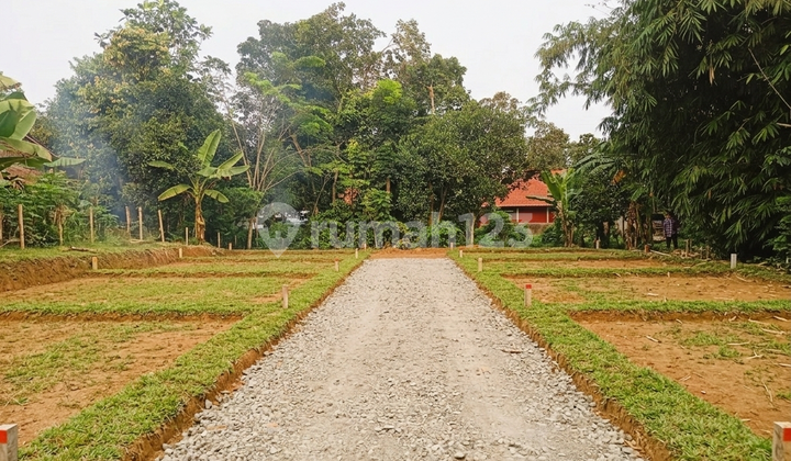 Kavling Hunian Cisauk,Tepi Jalan Akses 2 Mobil,Dekat Hiera