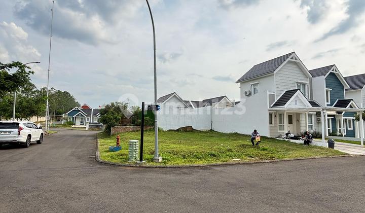 Tanah Kavling Posisi Hook di Bsb City 1