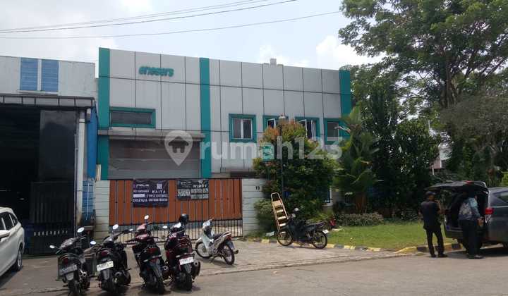 Disewakan Murah Gudang Taman Tekno BSD City Posisi Hoek dan Siap Pakai