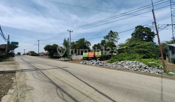 Disewakan Tanah Komersial Jl Raya Sudamanik Parung Panjang Kawasan Berkembang