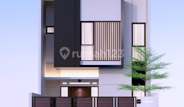 Dijual Rumah Minimalis Moder Asri Bebas Banjir Di Jati Makmur