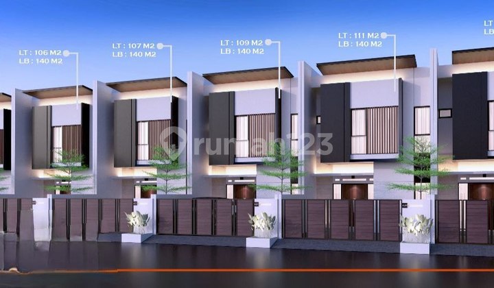 Dijual Rumah Minimalis Moder Asri Bebas Banjir Di Jati Makmur 2