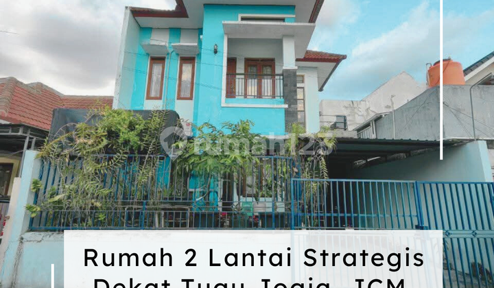 Rumah 2 Lantai Strategis Dekat JCM & Tugu Jogja