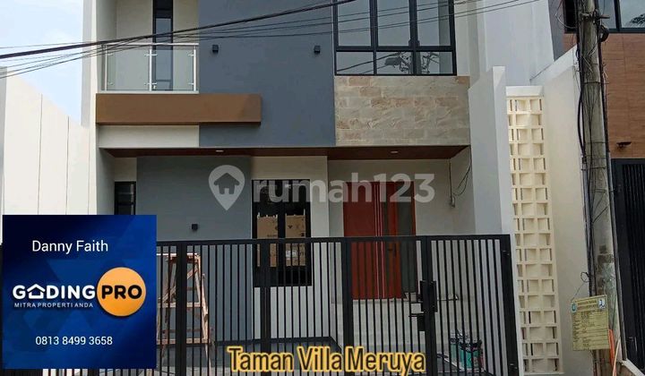 Baru Siap Huni 7x18 Taman Villa Meruya