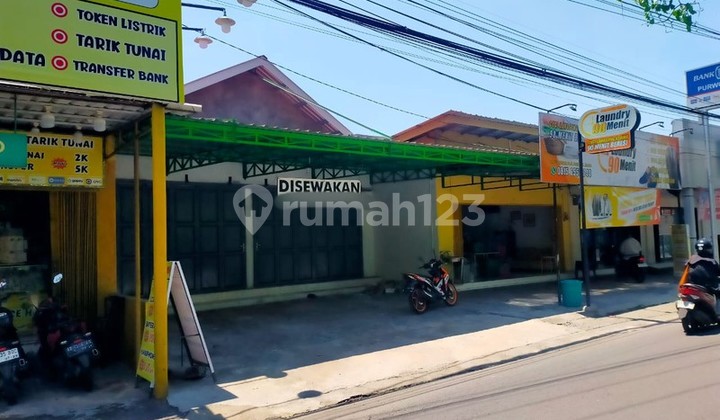 Disewakan Ruang Usaha Strategis Jalan Raya Purwomartani, Kalasan, Sleman