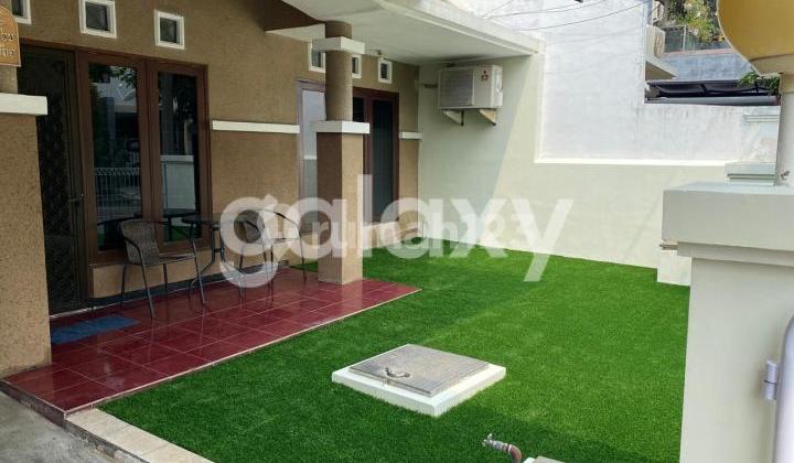 RUMAH LANGKA DI GALAXI BUMI PERMAI FULL FURNISHED ADA TAMAN ASRI