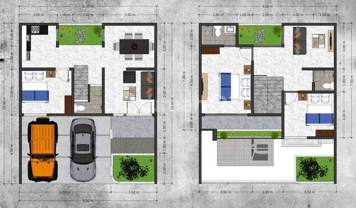 Rumah 2 Lantai Dekat Artos Mall - Diskon Besar 250 Juta