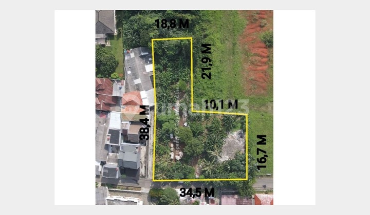 Tanah SHM Luas di Pancoran Mas Kawasan Ramai Depok