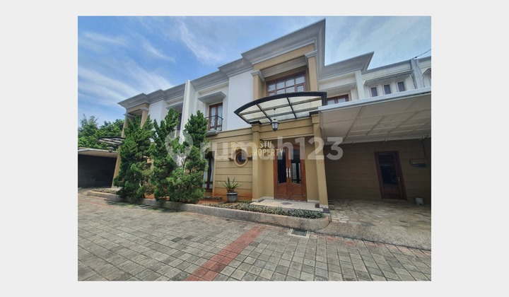 Rumah 2 Lantai Fasad Mewah Siap Huni di Lenteng Agung
