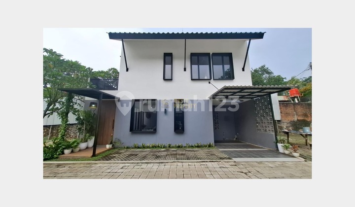 Rumah 2 Lantai Siap Bangun Dekat Pintu Tol Brigif