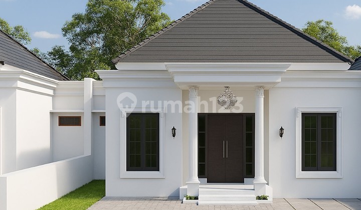 Di Jual Rumah Siap Bangun Model Clasik Type 65 Mungkid Magelang Dekat Candi Borobudur