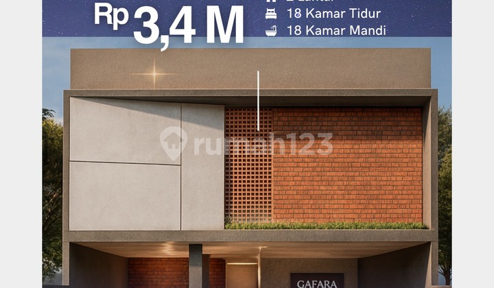 5 Menit Kampus Uii Kos Eksklusif 2 Lantai Roi Tinggi