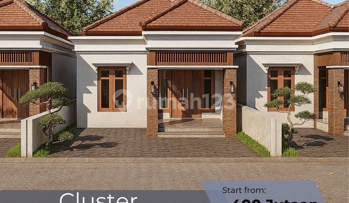 Dekat UMY Cluster Mutiara Kasihan Bantul, Rumah Tipe 50/91 