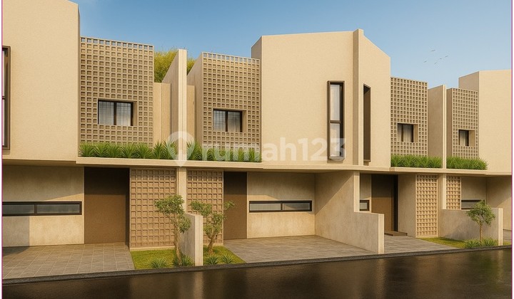 Rumah 2 Lantai dekat UII dalam komplek di jl kaliurang km 13