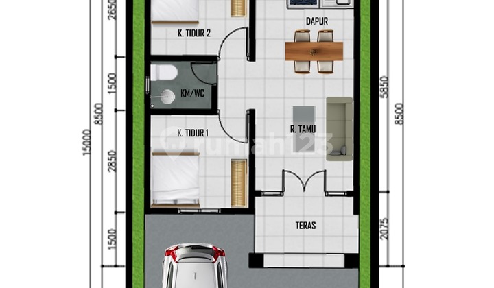 Classic House for Sale, Mungkid Magelang, 15 Minutes to Armada Town Square Classic House for Sale, Mungkid Magelang, 15 Minutes to Armada Town Square