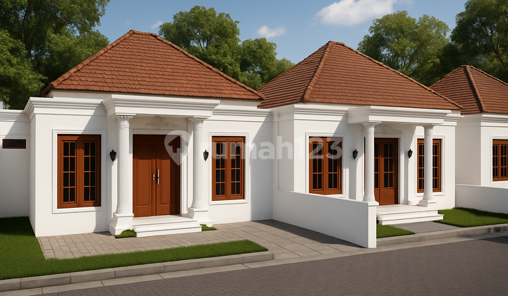 Gaya Arsitektur Japandi Type 65, Dekat Polsek Panjatan