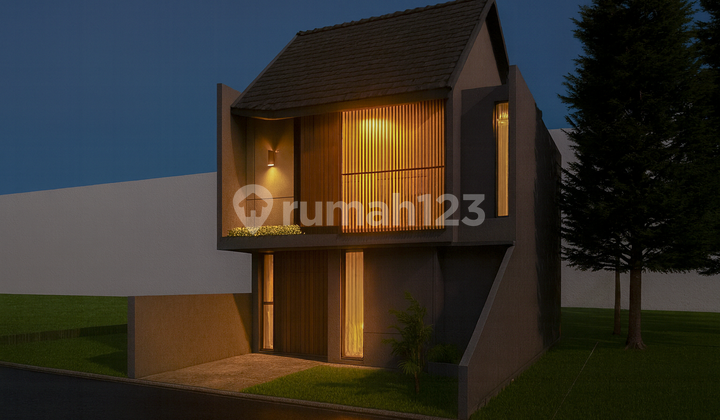 Dijual Rumah Siap Bangun Model Tropis di Balikpapan Tengah 2