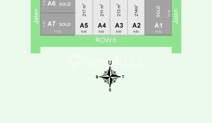 Premium Vacant Land for Sale Near UII Jogja, Strategic Location Jakal Km 13