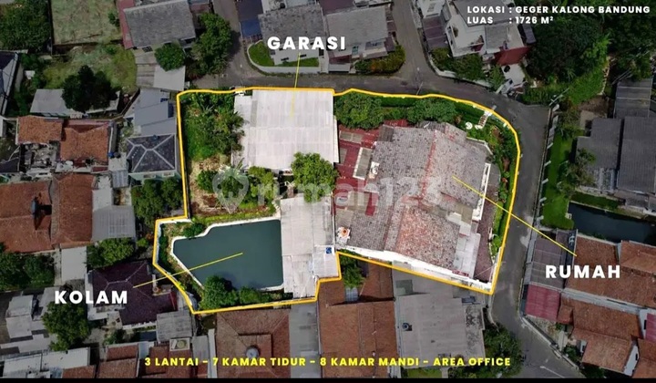 Jual Cepat Rumah Semi Furnished 3 Lt di Geger Kalong