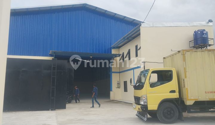 Disewakan: Gudang Luas 1000 M² di Tigaraksa Tangerang, Akses Tol Balaraja Timur & Kontainer 40ft! Disewakan: Gudang Luas 1000 M² di Tigaraksa Tangerang, Akses Tol Balaraja Timur & Kontainer 40ft!