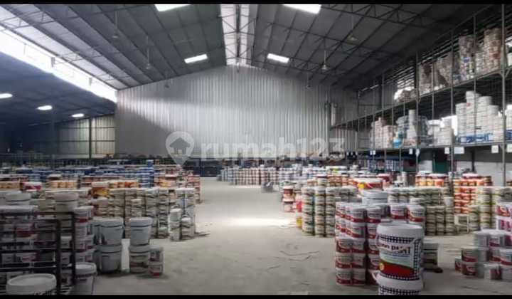 Pabrik di Cikupa Tangerang Luas tanah 5000M² Akses Container 40f