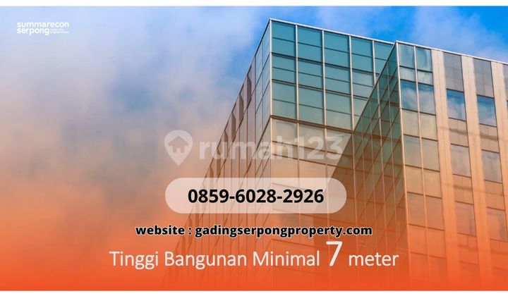 Start 15Jutaan Kavling Paling Limited SUMMARECON Gading Serpong PREMIUM